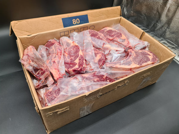 Oven Prepared Ribeye Steaks (bone-in) from $77/kg - Grass-fed Wagyu MB2+ - Roam