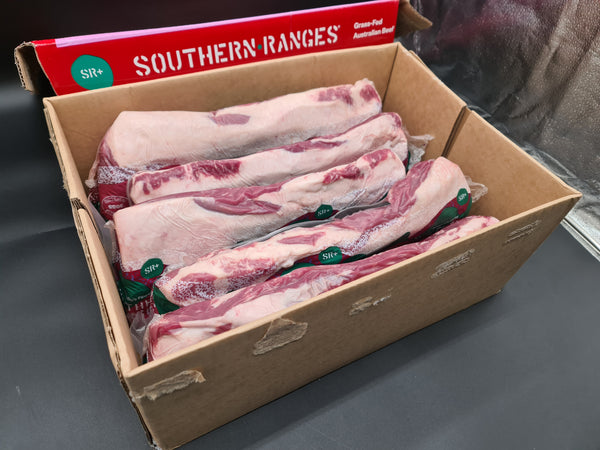 *SPECIAL *Porterhouse Striploin from $31/kg (Was $40/kg) - 100% Grass-Fed and Finished Angus Beef - Southern Ranges SR+