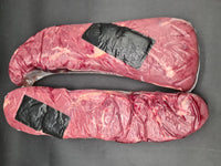 Raw grass-fed Angus beef tenderloin, whole eye fillet, AMG