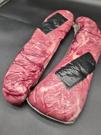 Raw grass-fed Angus beef tenderloin, whole eye fillet, AMG
