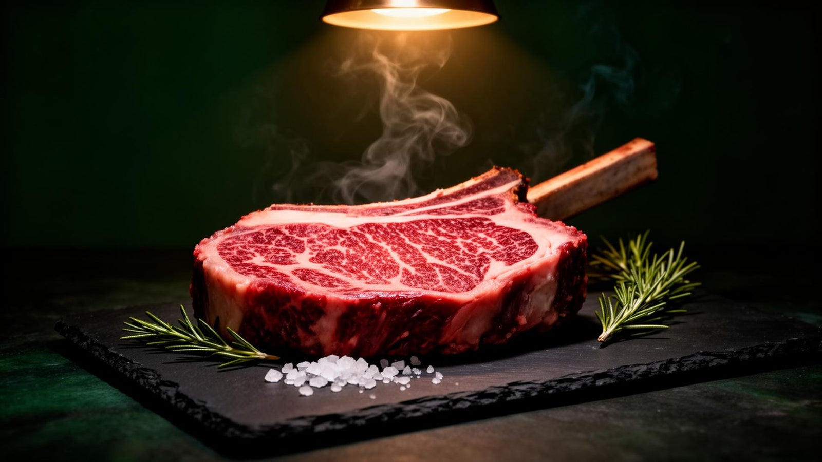 Premium wagyu tomahawk steak